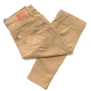 Levi's 710 Supper Skinny camel pants, size 28 x 32